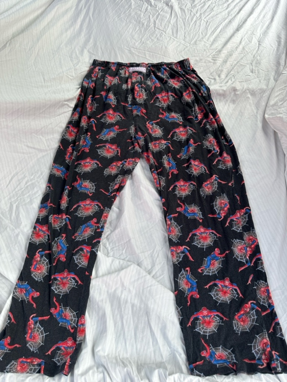Black Red Blue Spider-Man Pajamas